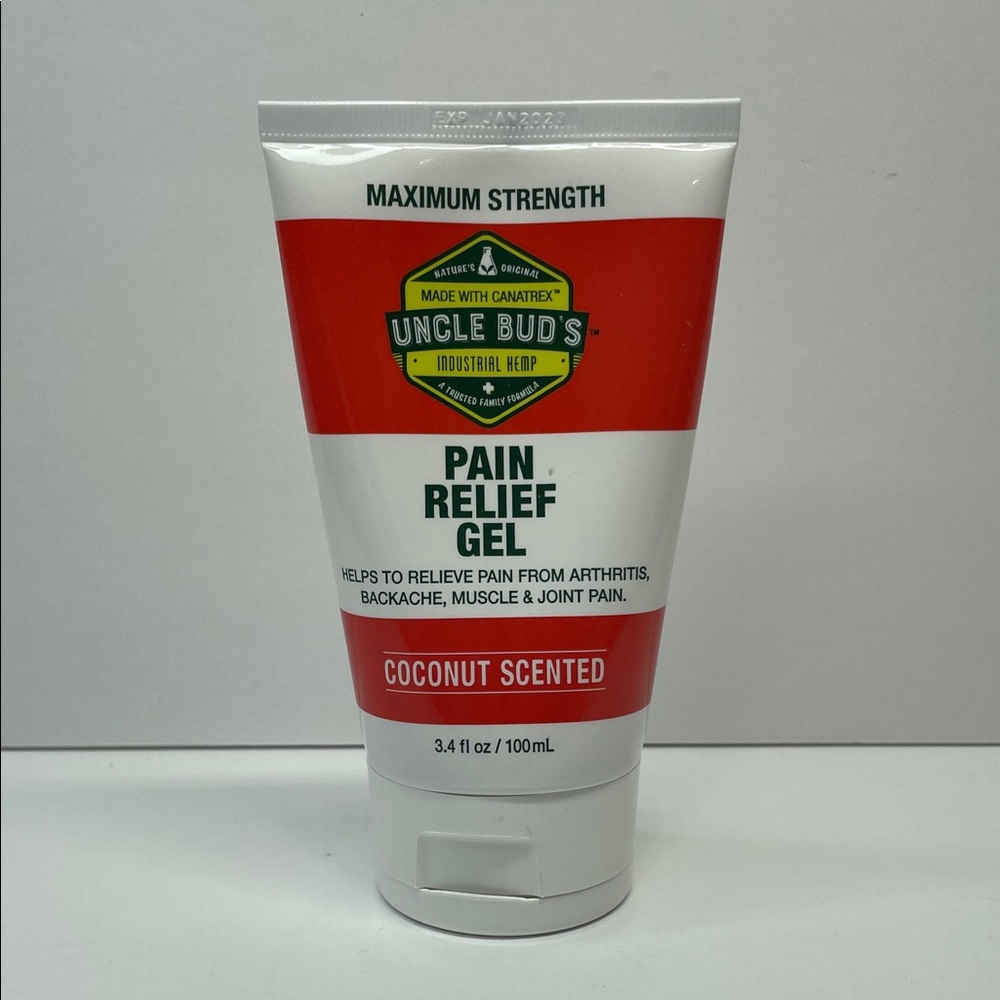 New Sealed Uncle Bud's Pain Relief Gel